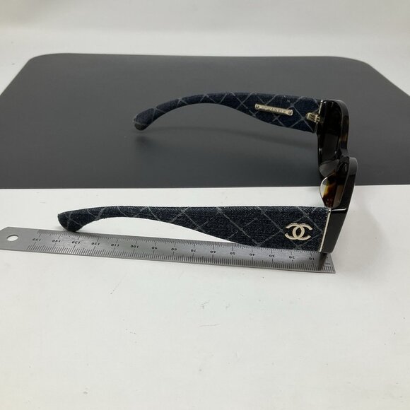 CHANEL 5405-A C 714/S9 Oval Denim Polarized Sunglasses 53 [] 19 140 main image 12
